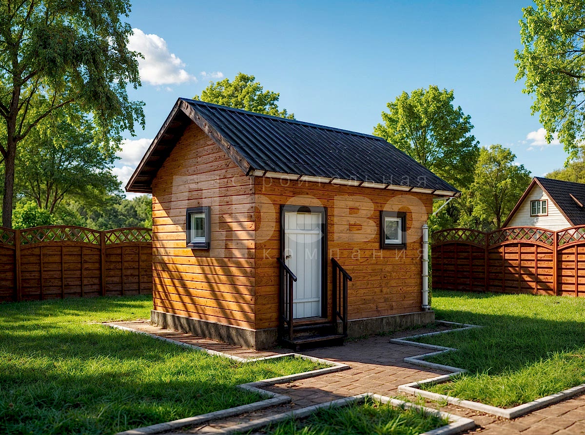 Баня проект баня из бруса Василич-1