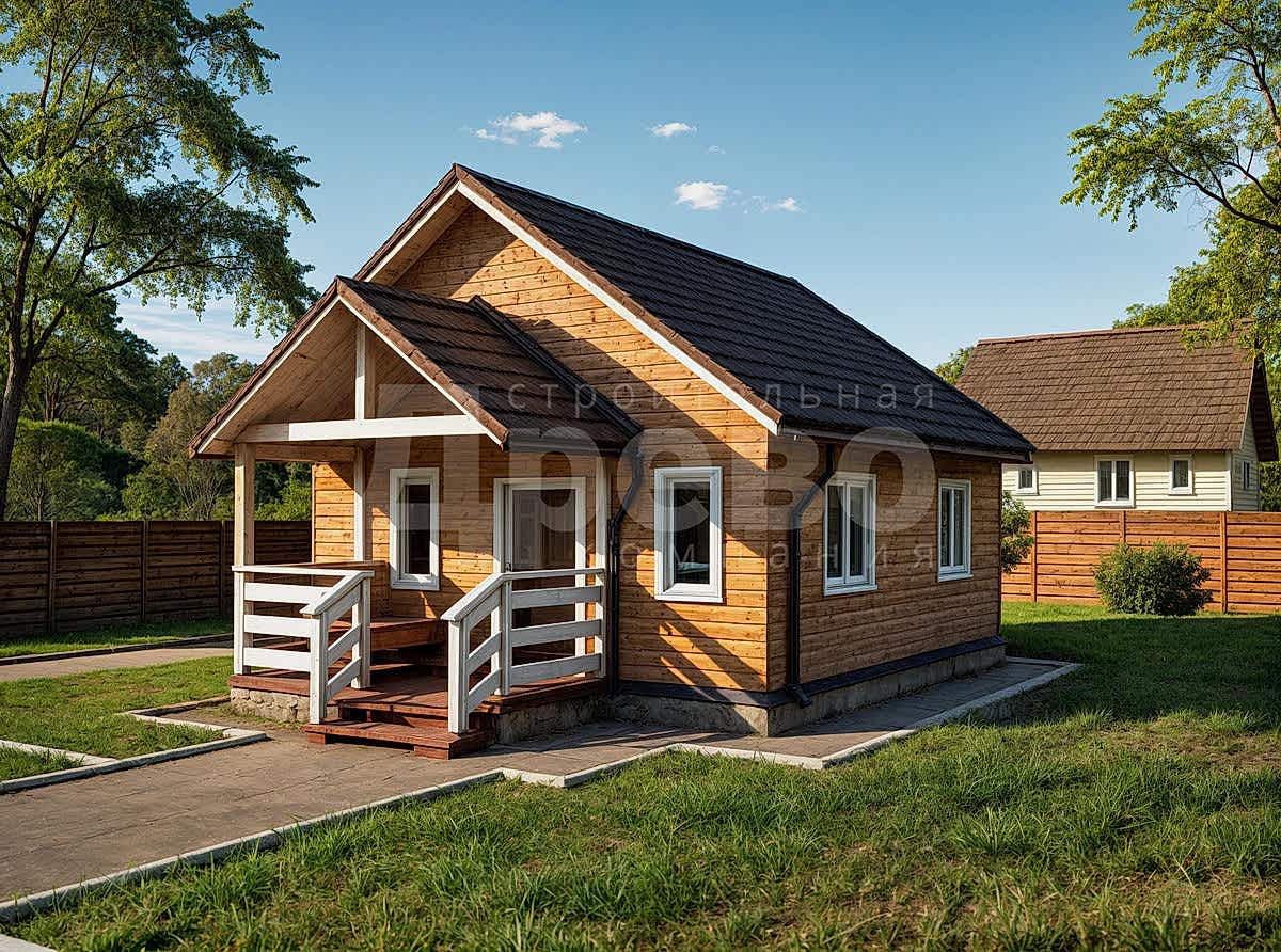Баня проект баня из бруса Василич-12