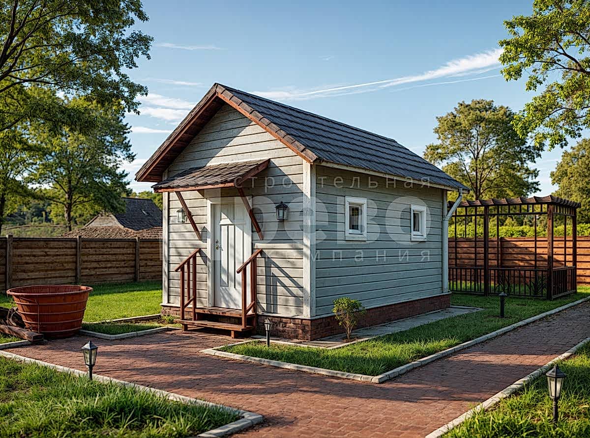 Баня проект баня из бруса Василич-3