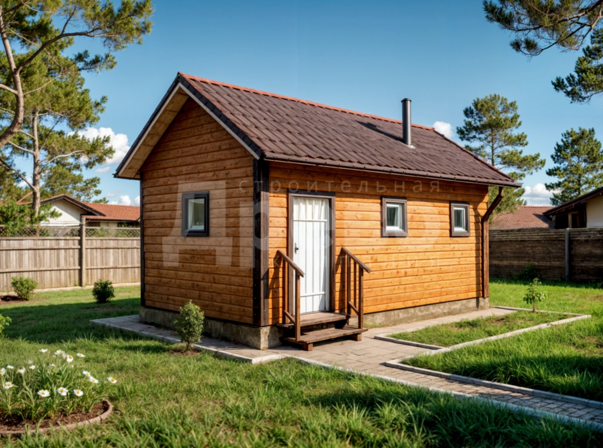 Баня проект баня из бруса Василич-4