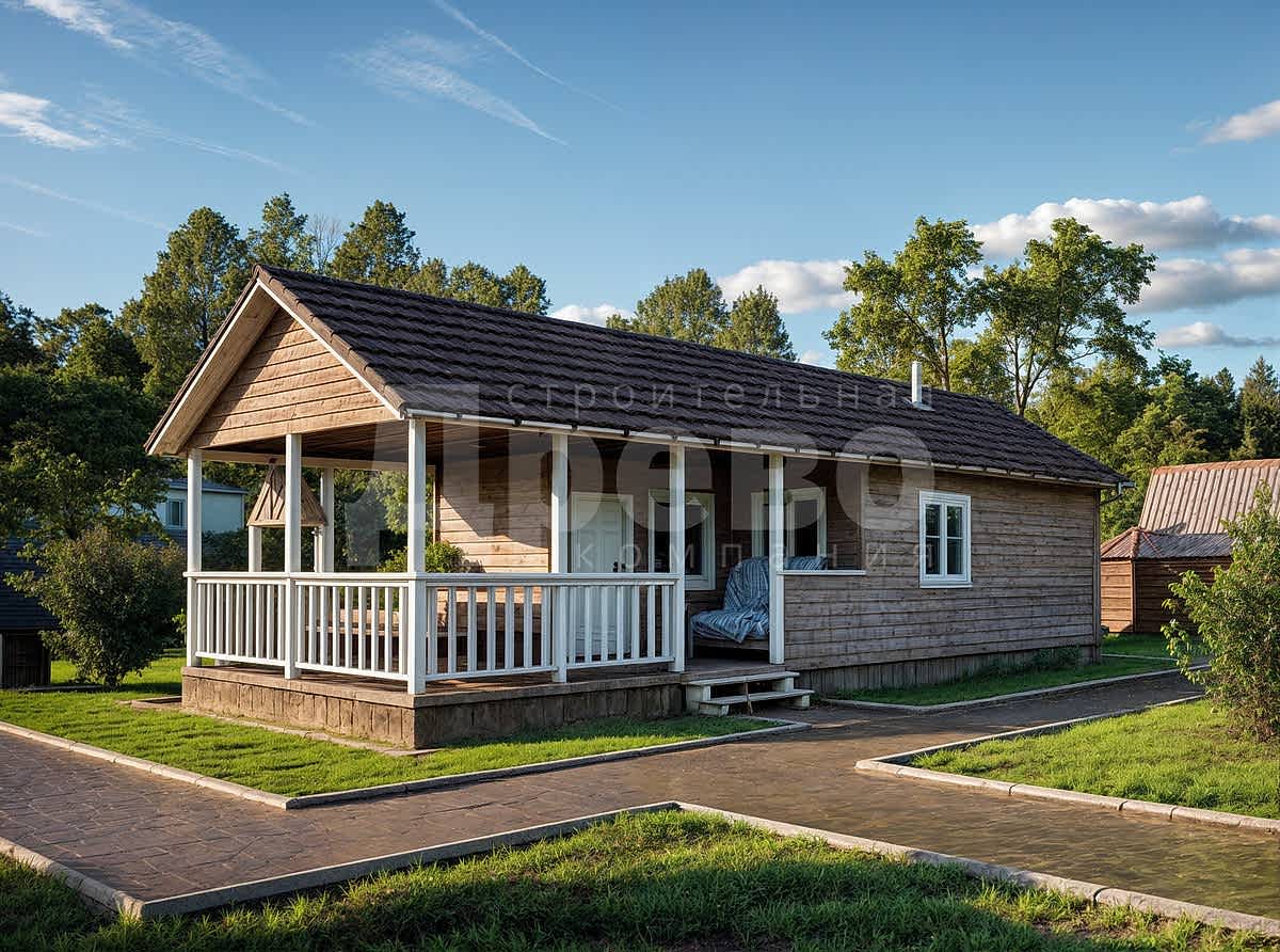 Баня проект баня из бруса Василич-7