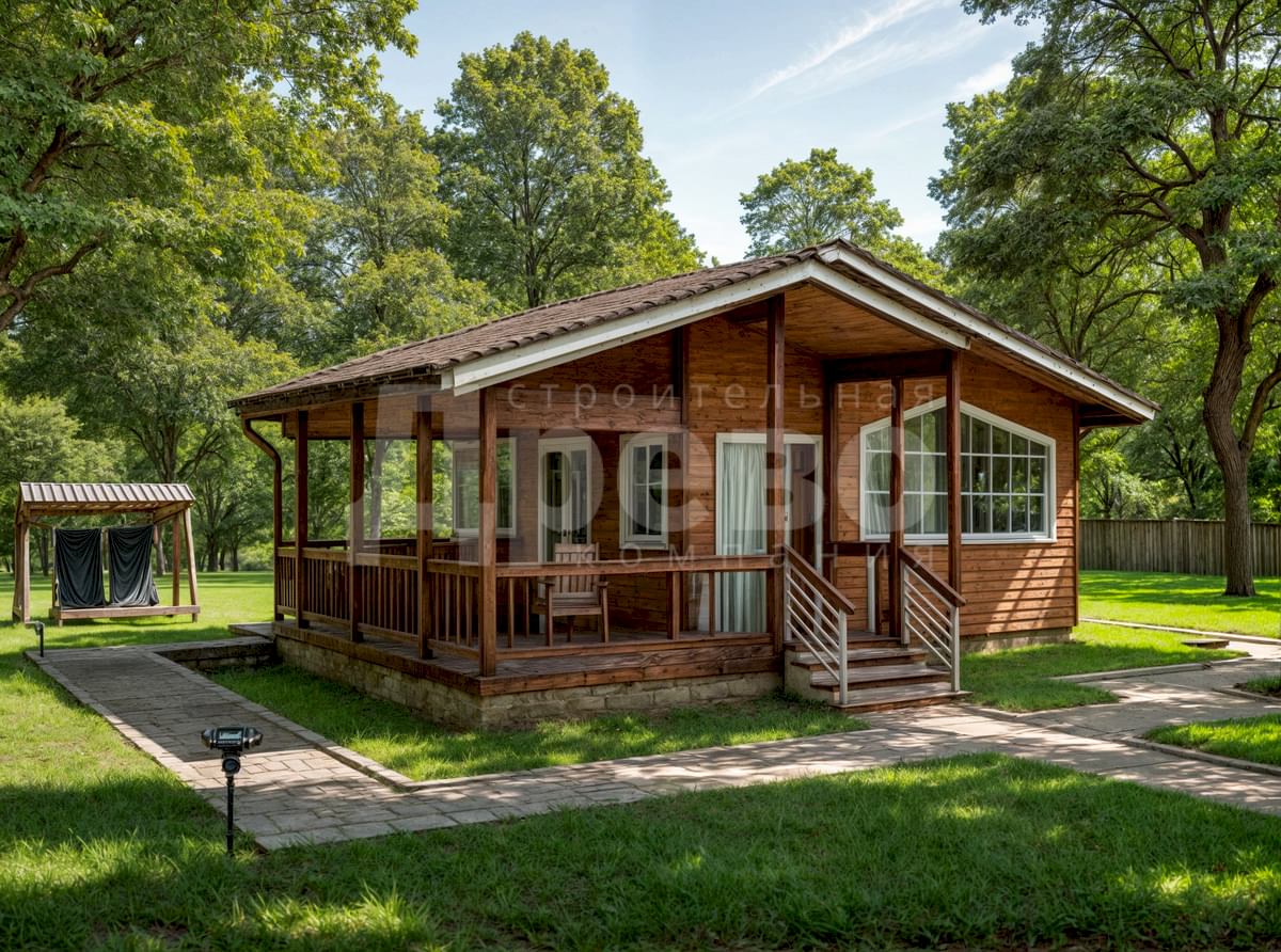 Баня проект баня из бруса Ж-55-05