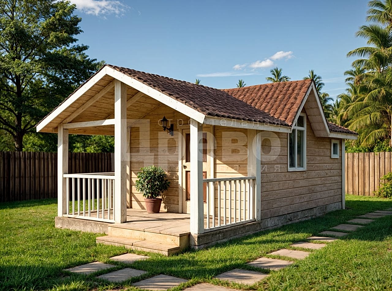 Баня проект баня из бруса Ж-55-15