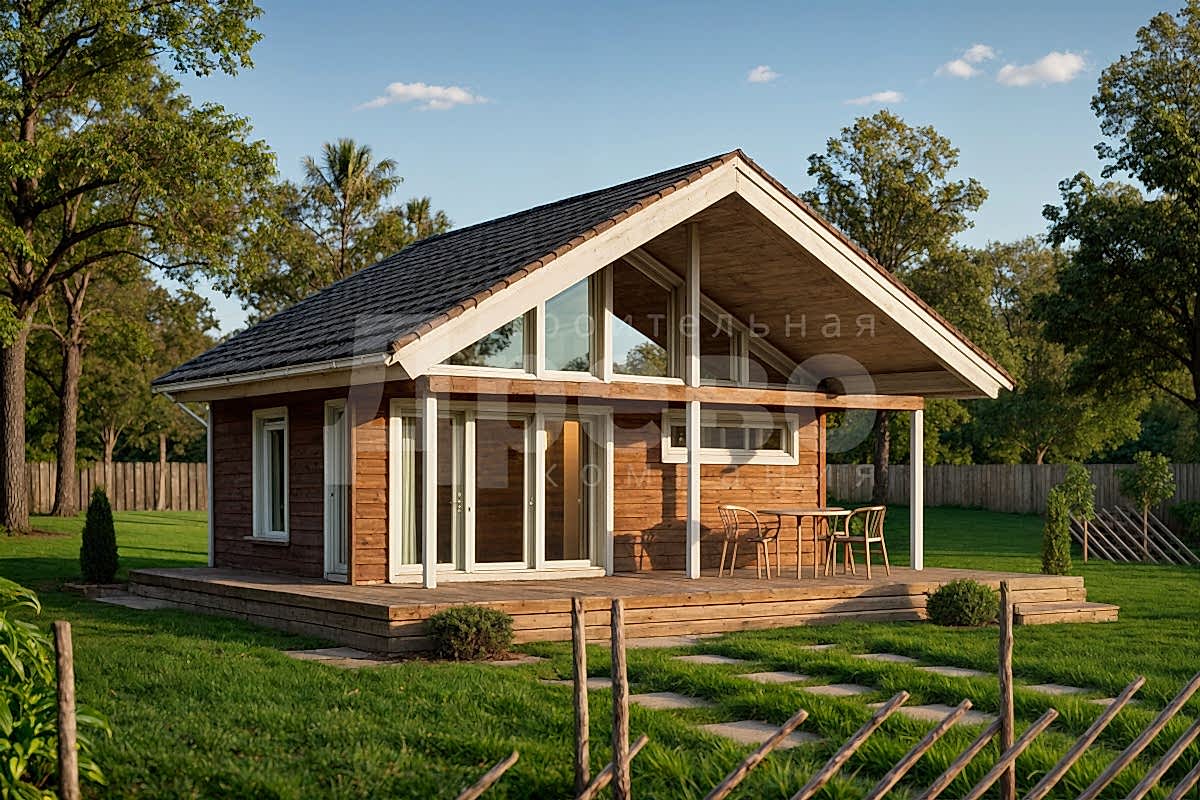 Баня проект баня из бруса Ж-55-34