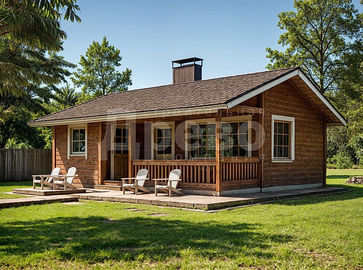 Баня проект баня из бруса Ж-55-37