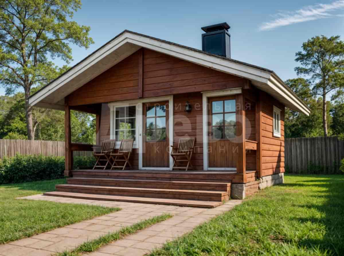 Баня проект баня из бруса Ж-55-44