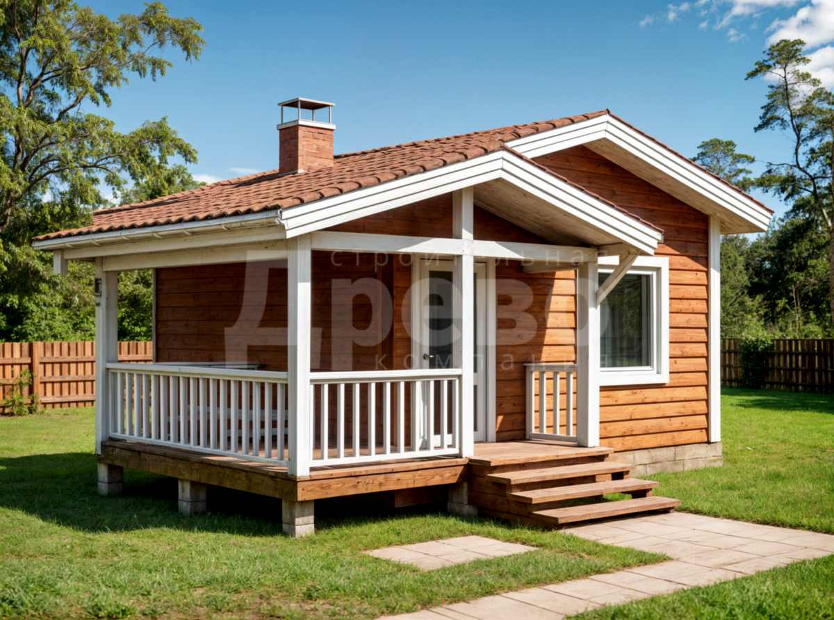 Баня проект баня из бруса Ж-55-47