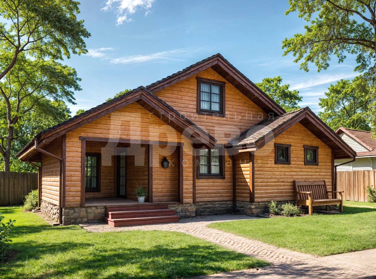 Баня проект баня из бруса Ж-55-51