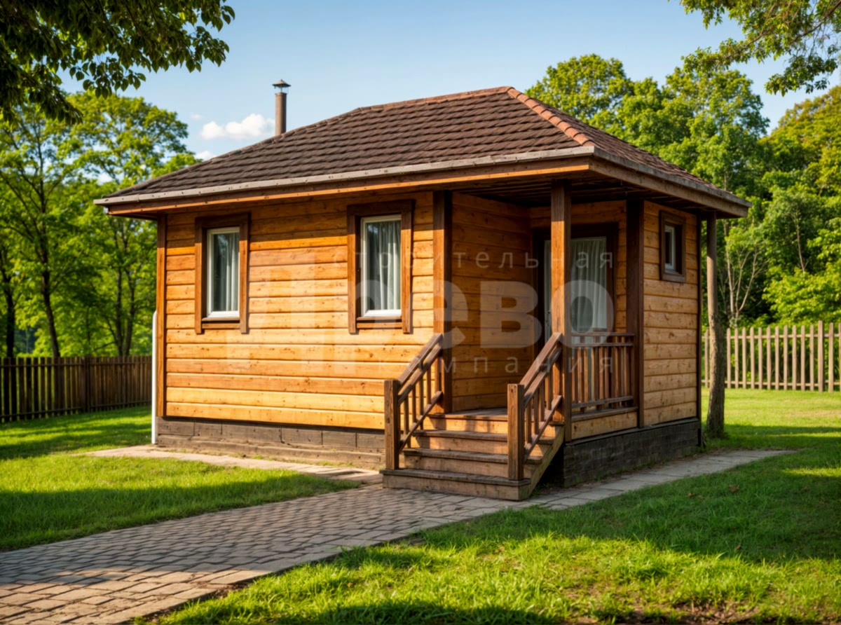 Баня проект баня из бруса Ж-55-64