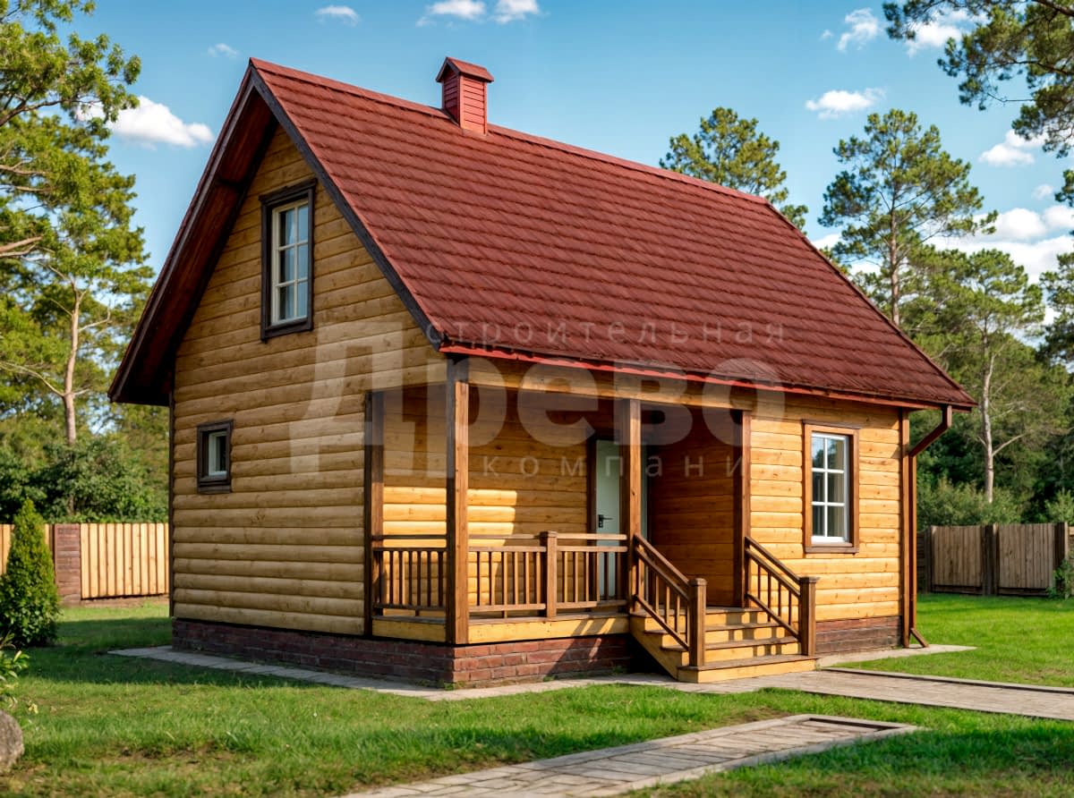 Баня проект баня из бруса Ж-55-65