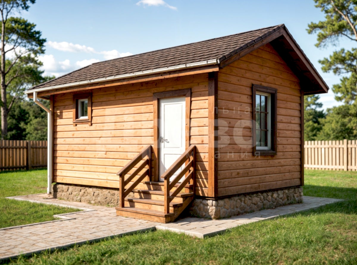 Баня проект баня из бруса Ж-55-66