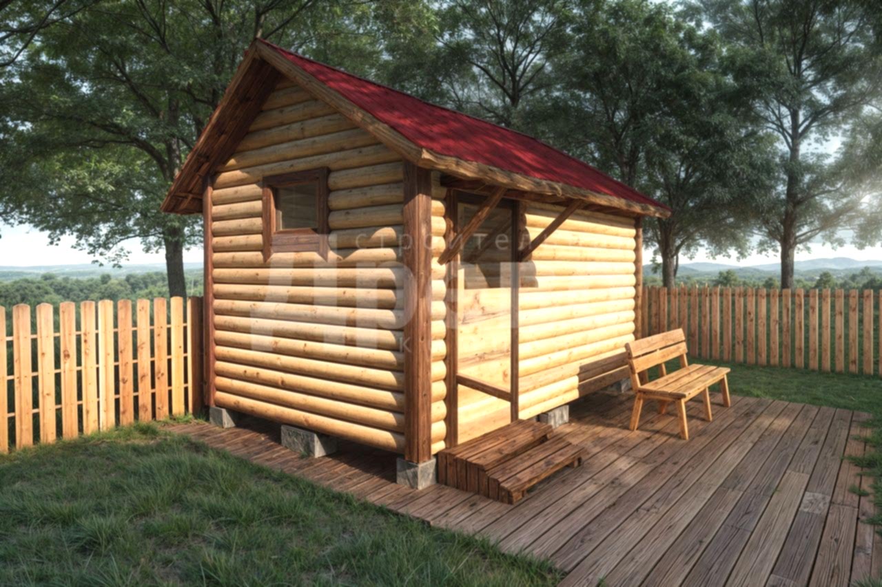 Баня проект каркасная баня Ж-57-29