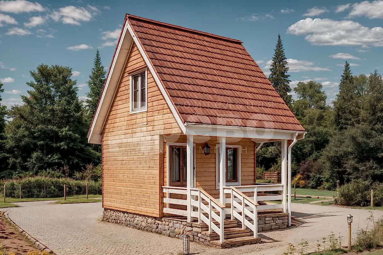 Баня проект каркасная баня Ж-57-45