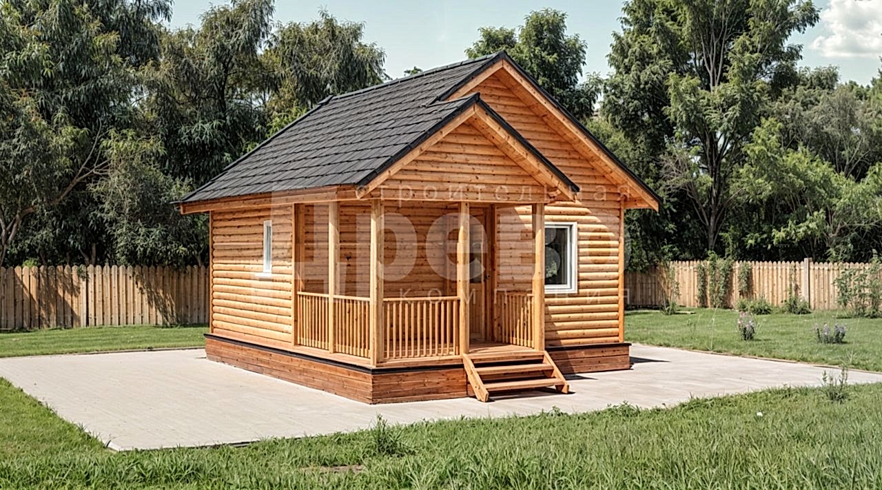 Баня проект каркасная баня Ж-57-62