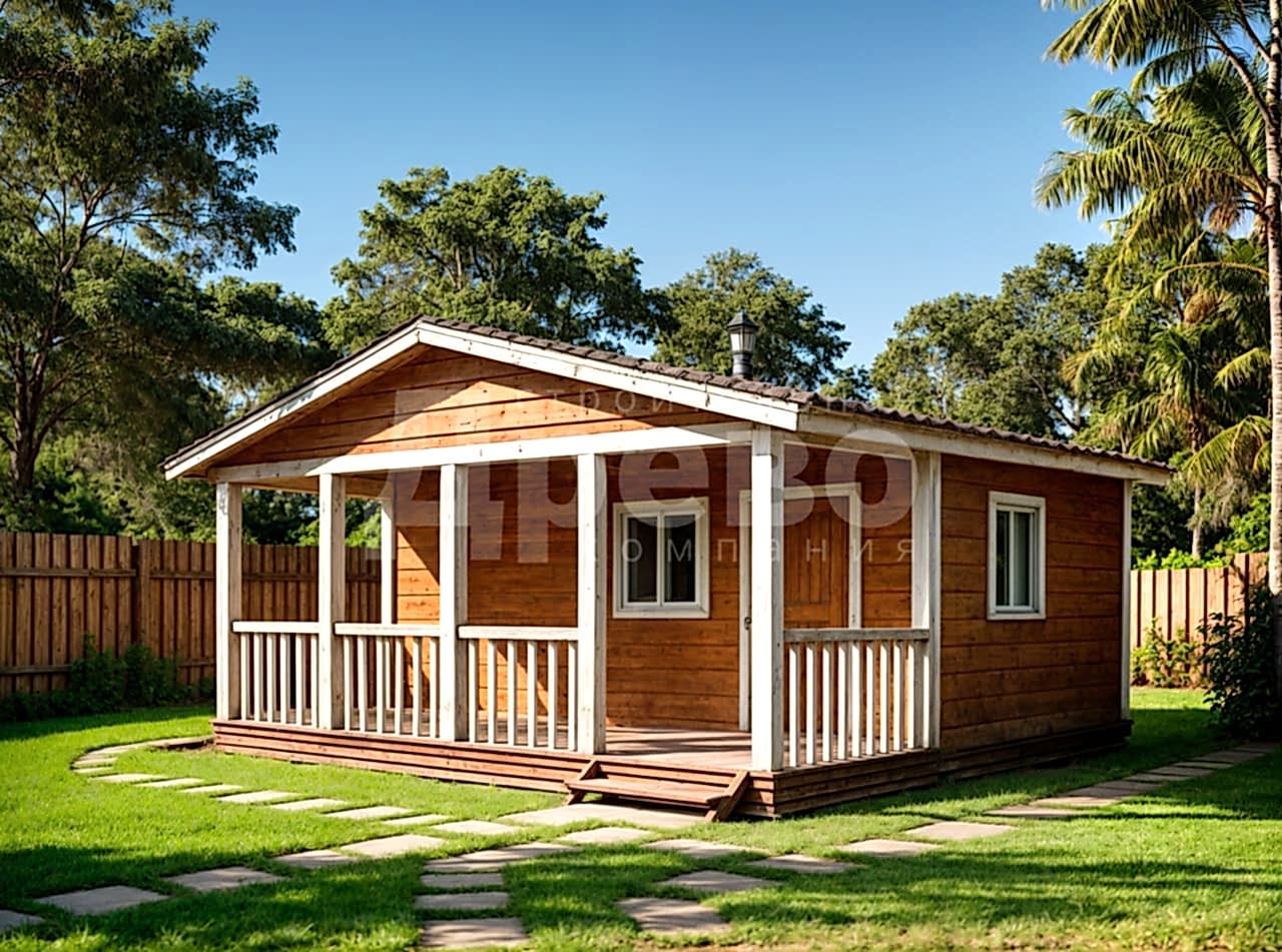 Баня проект каркасная баня Ж-57-80