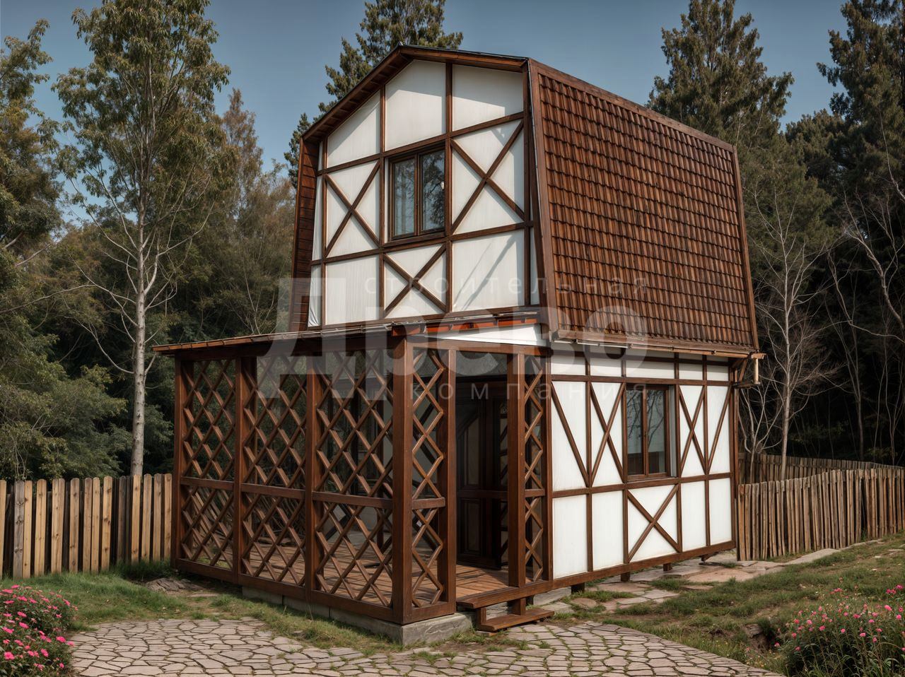 Дачный дом проект дачный Венера-1