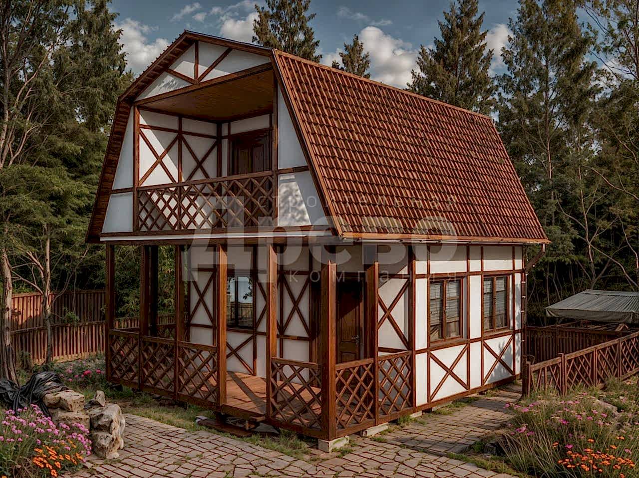 Дачный дом проект дачный Венера-6