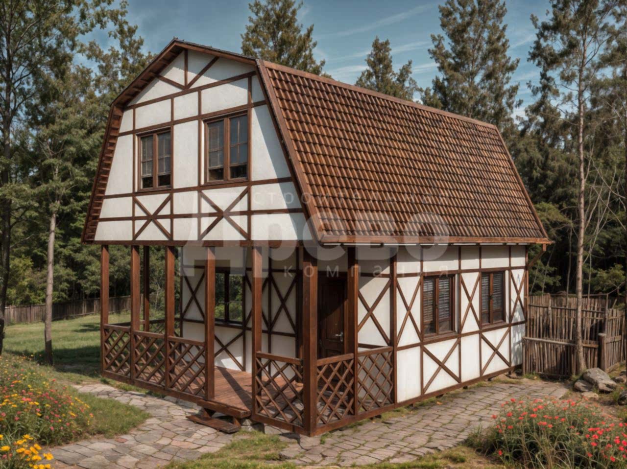 Дачный дом проект дачный Венера-8