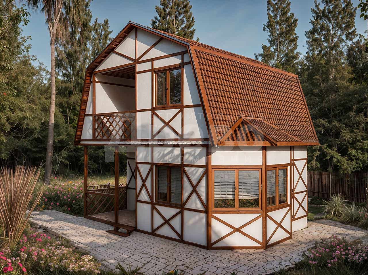 Дачный дом проект дачный Венера-10