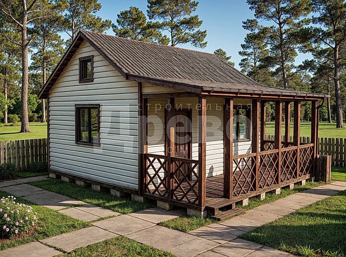 Дачный дом проект дачный Гидра-4