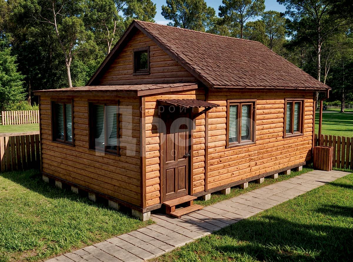 Дачный дом проект дачный Гидра-6