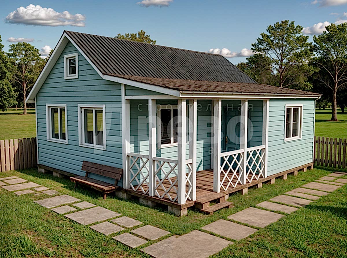 Дачный дом проект дачный Гидра-11