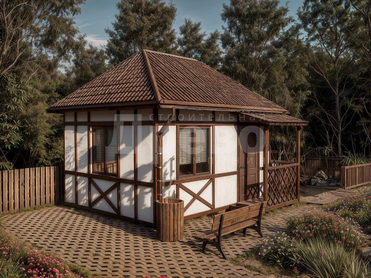 Дачный дом проект дачный Гидра-13