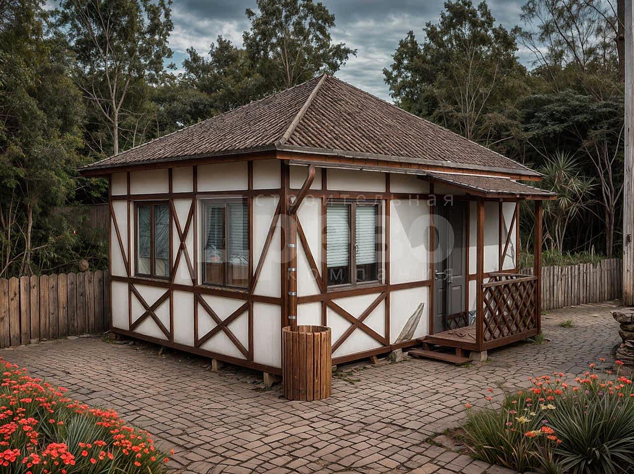 Дачный дом проект дачный Гидра-14