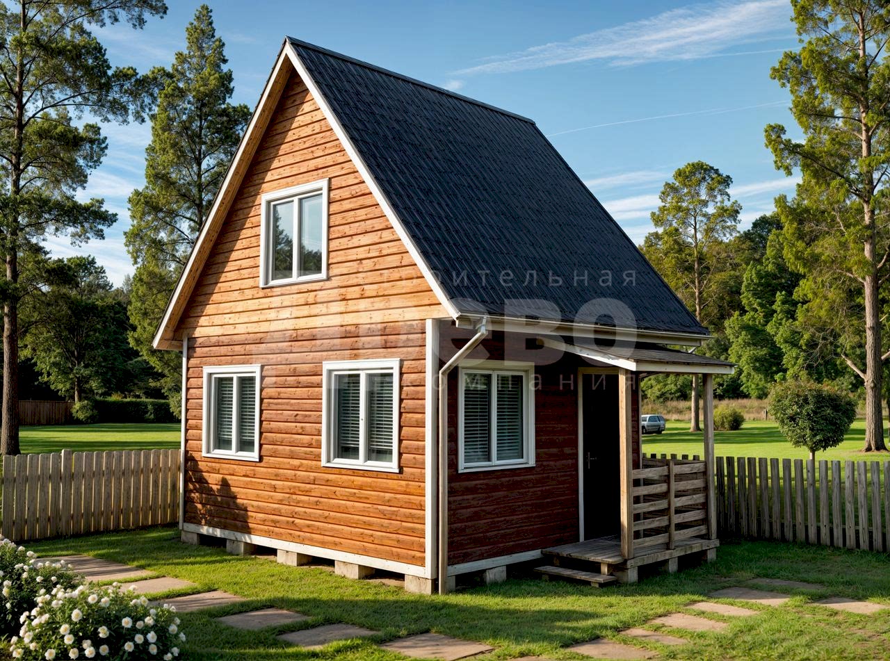 Дачный дом проект дачный Альтаир-1