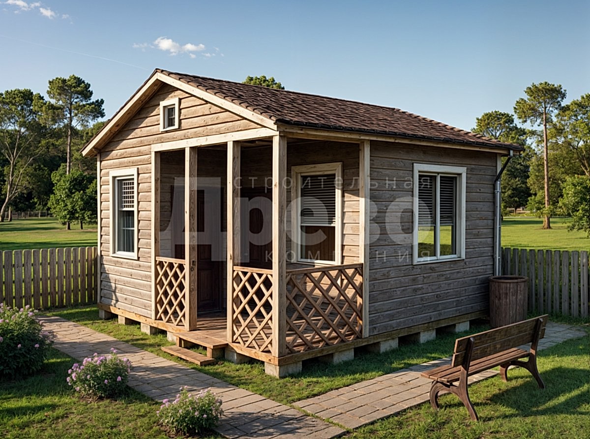 Дачный дом проект дачный Фобос-4