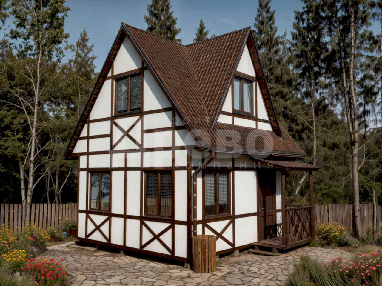 Дачный дом проект дачный Сириус-1