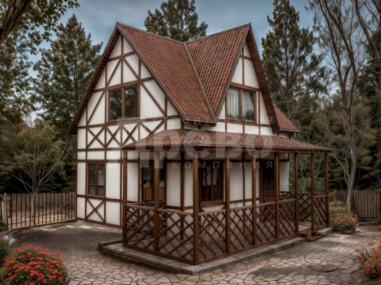 Дачный дом проект дачный Сириус-3