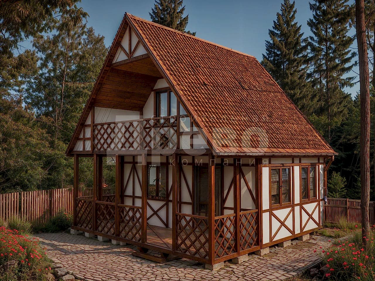 Дачный дом проект дачный Сириус-8