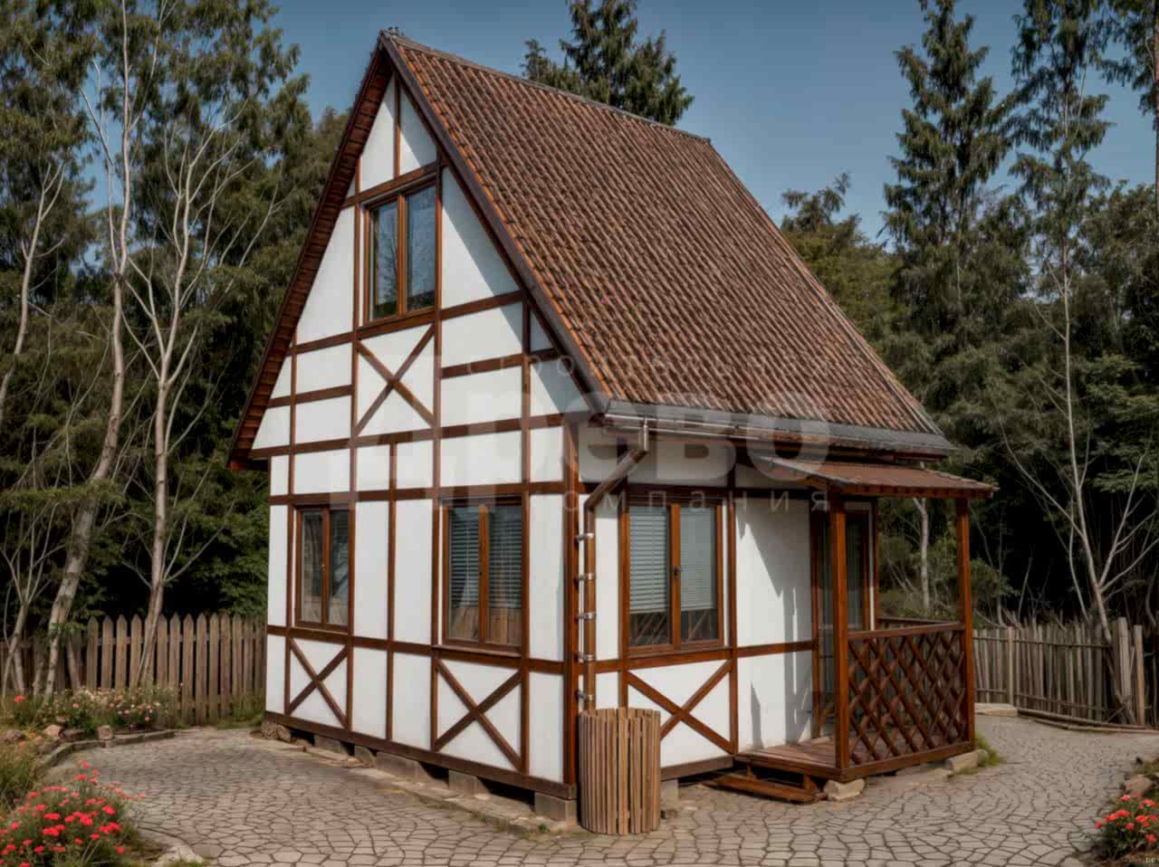 Дачный дом проект дачный Сириус-10