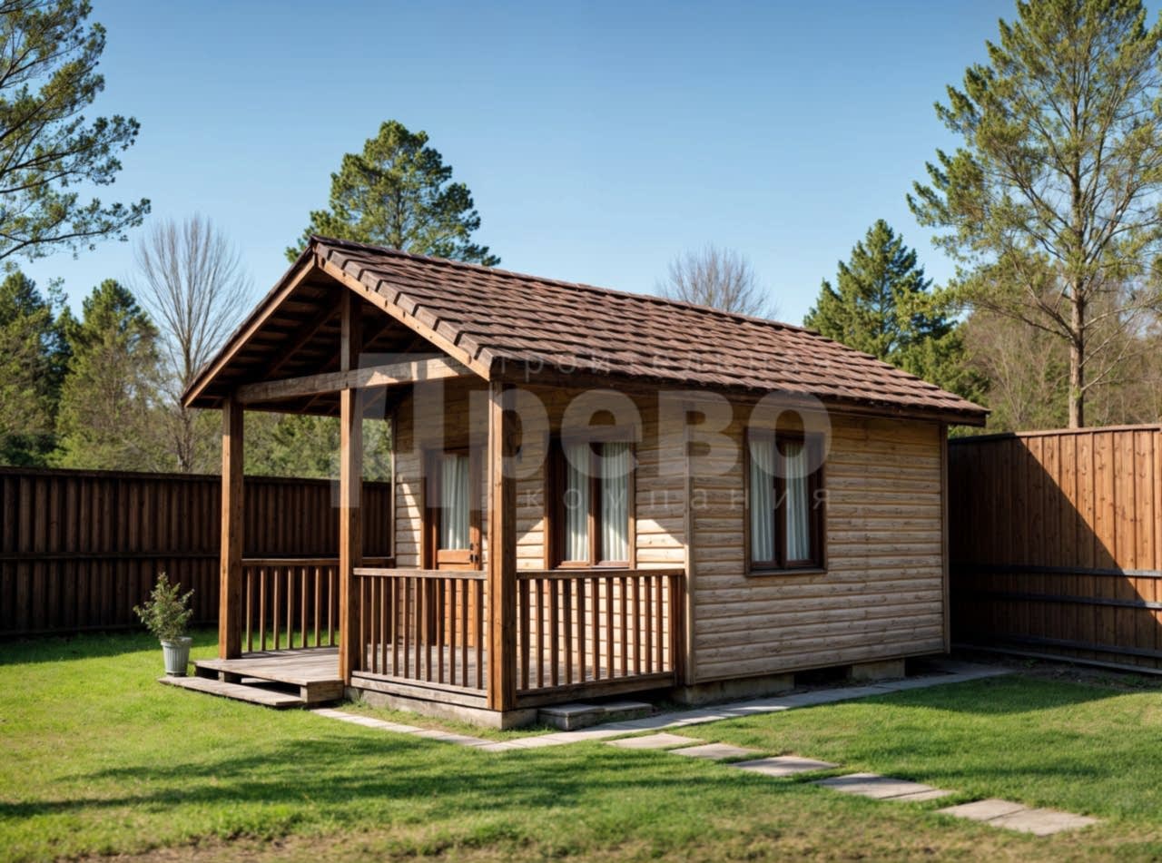 Дачный дом проект дачный Ж-53-01