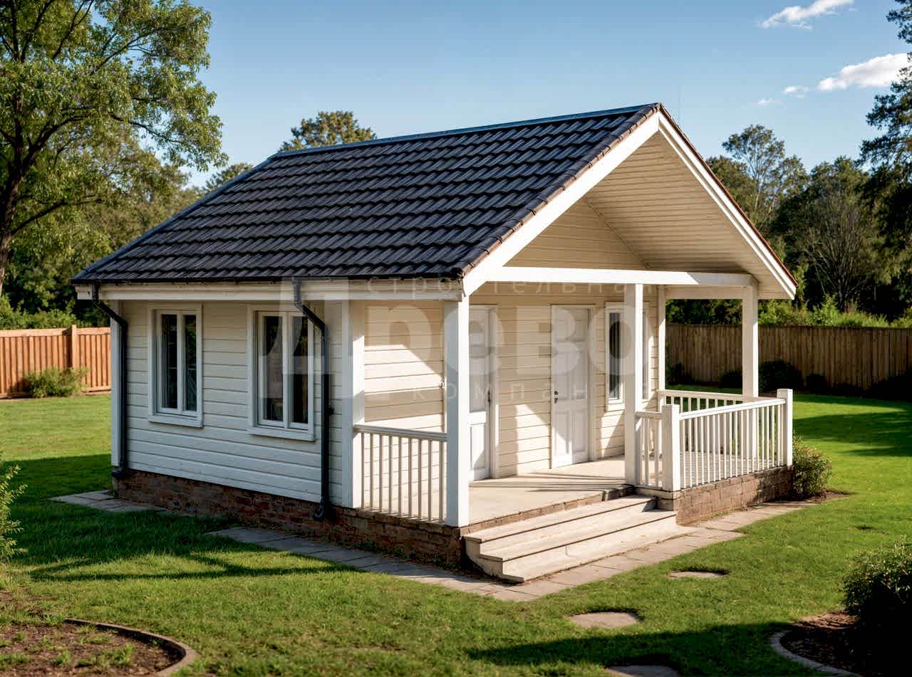 Дачный дом проект дачный Ж-53-18