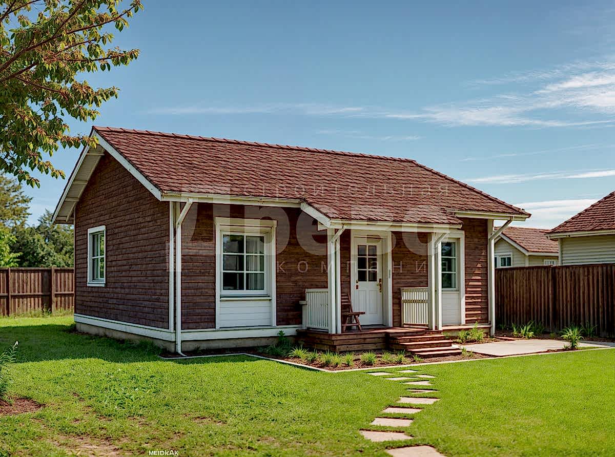 Дачный дом проект дачный Ж-53-45