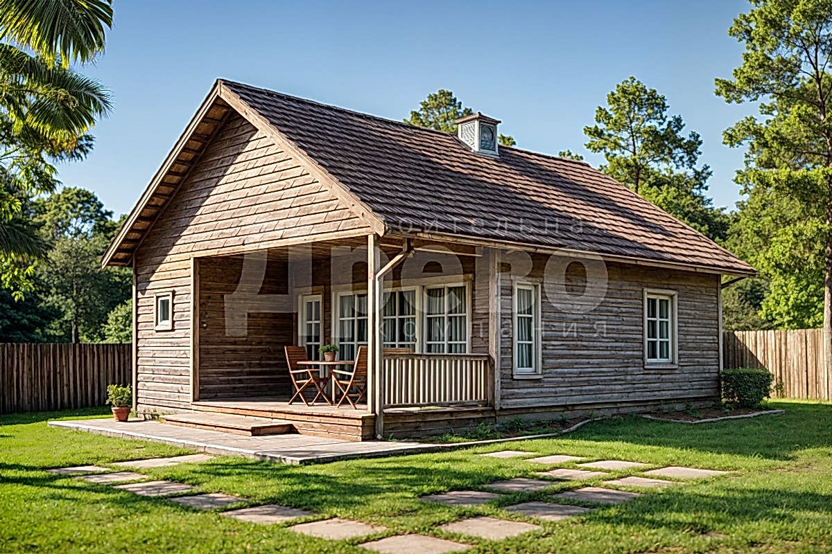 Дачный дом проект дачный Ж-53-69
