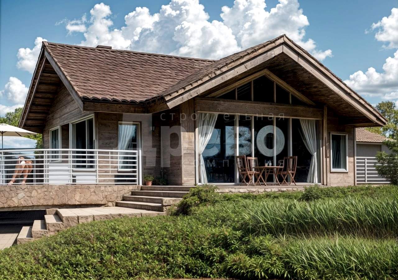 Дом проект из бруса Ж-54-155