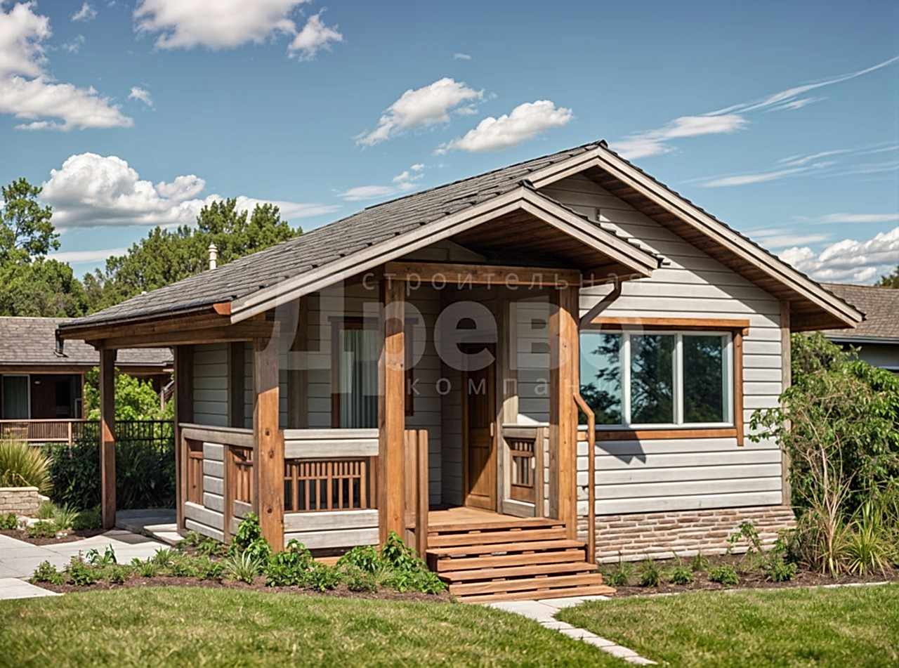 Дом проект из бруса Ж-54-161