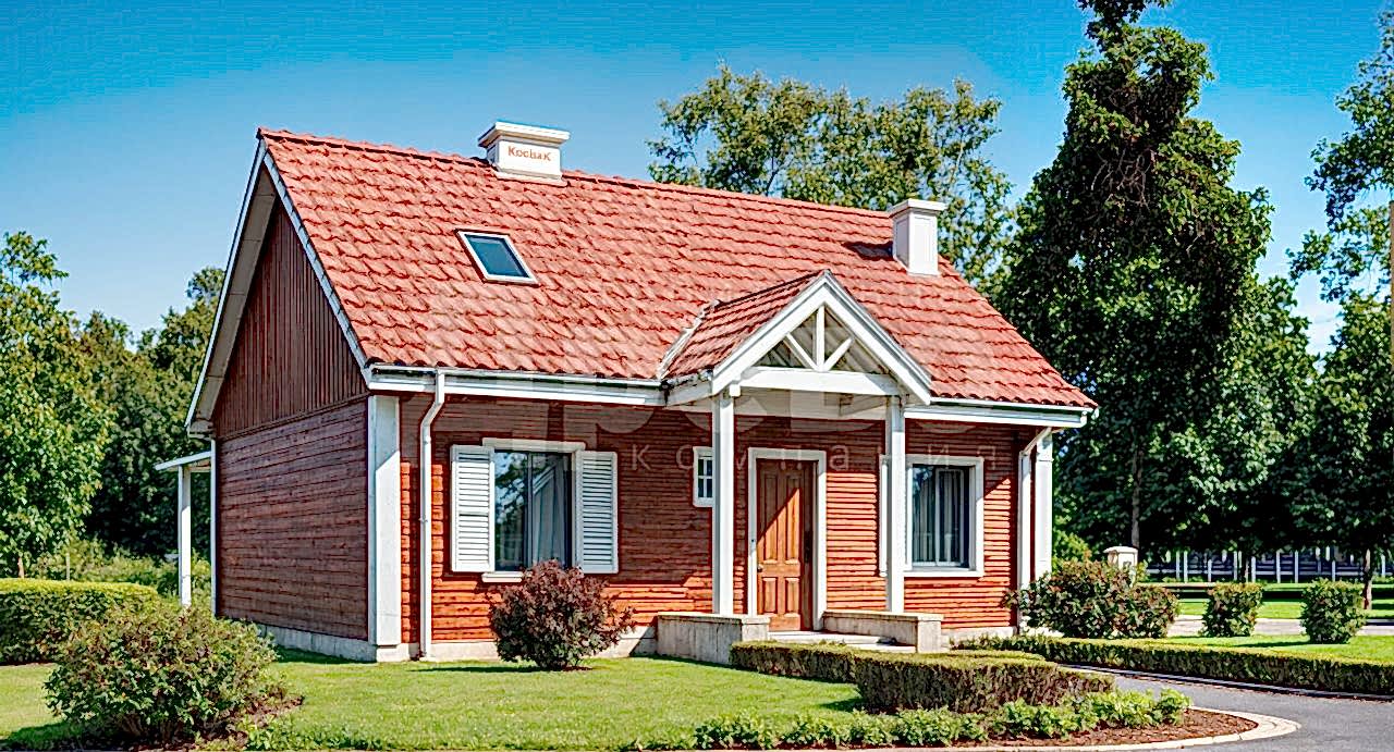 Дом проект из бруса Ж-54-177
