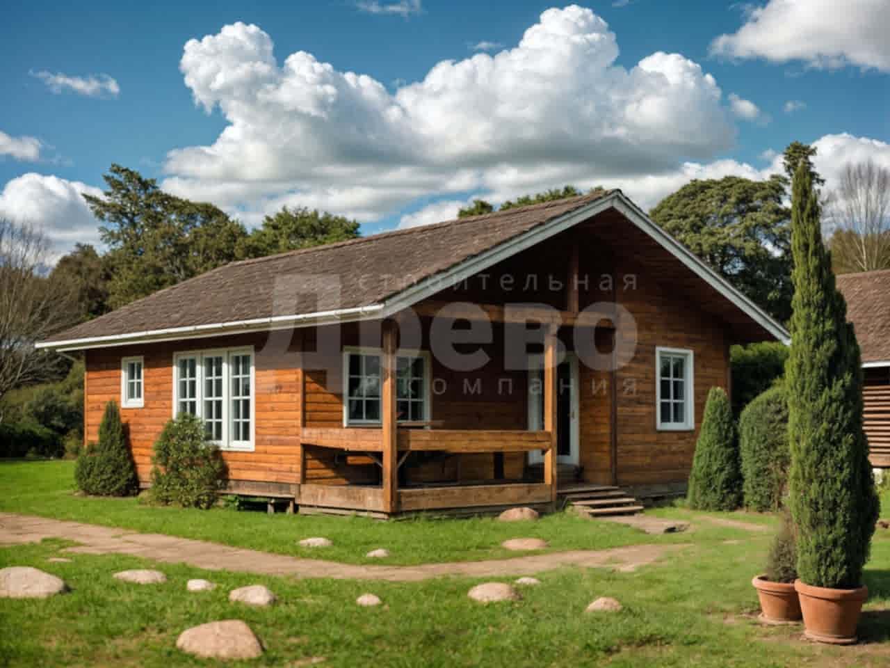 Дом проект из бруса Ж-54-184