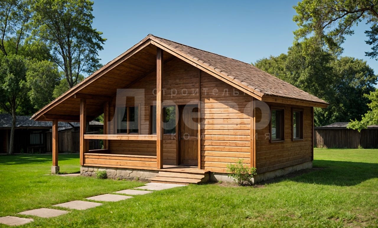 Дом проект из бруса Ж-54-198