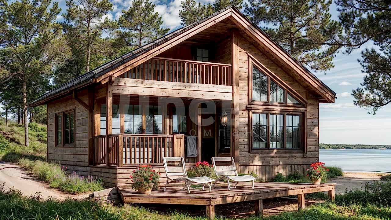 Дом проект из бруса Ж-54-49