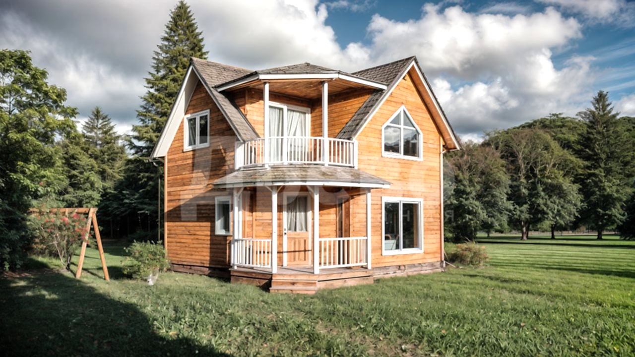 Дом проект из бруса Ж-54-54