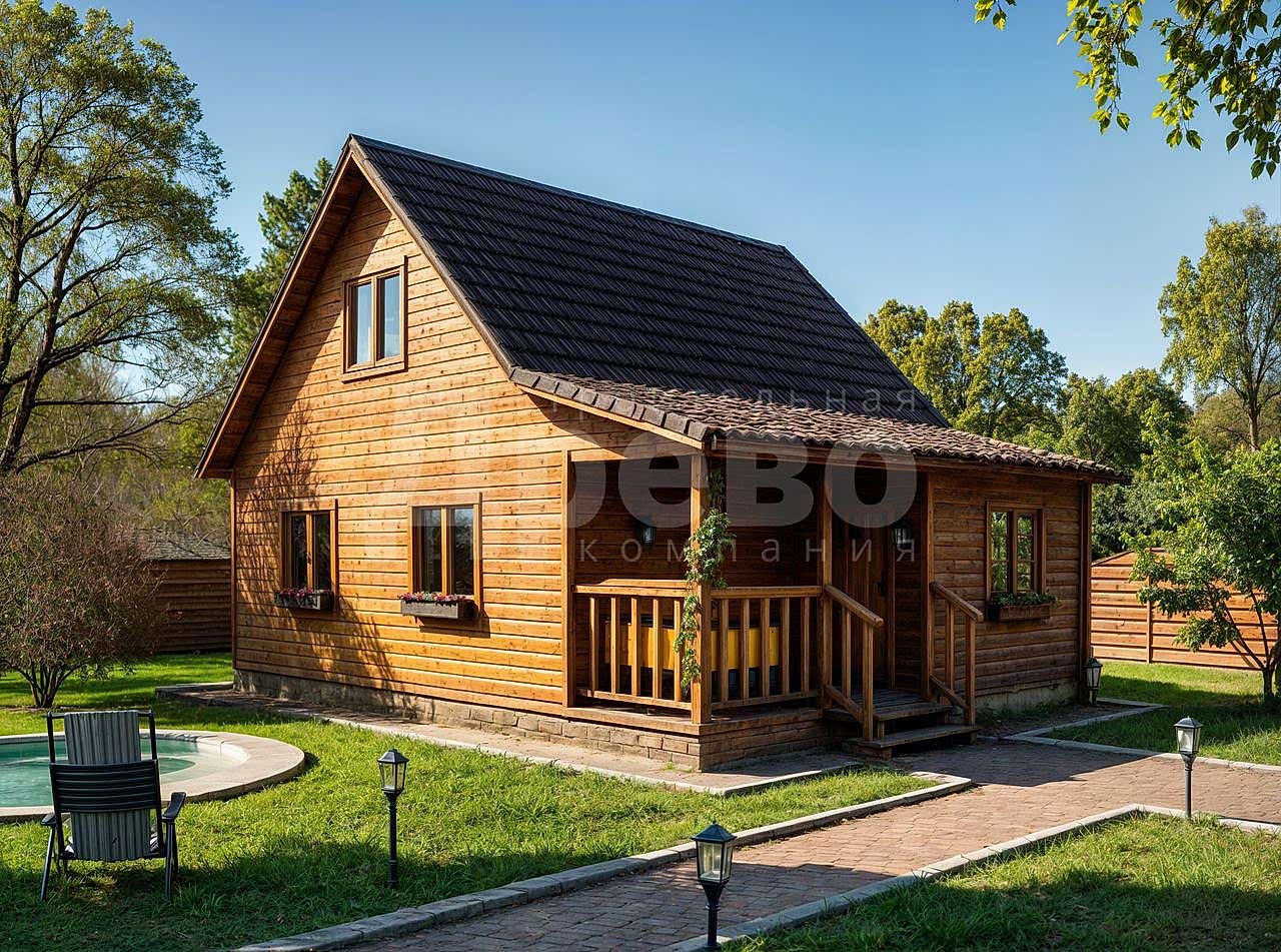 Дом проект из бруса Локи-10