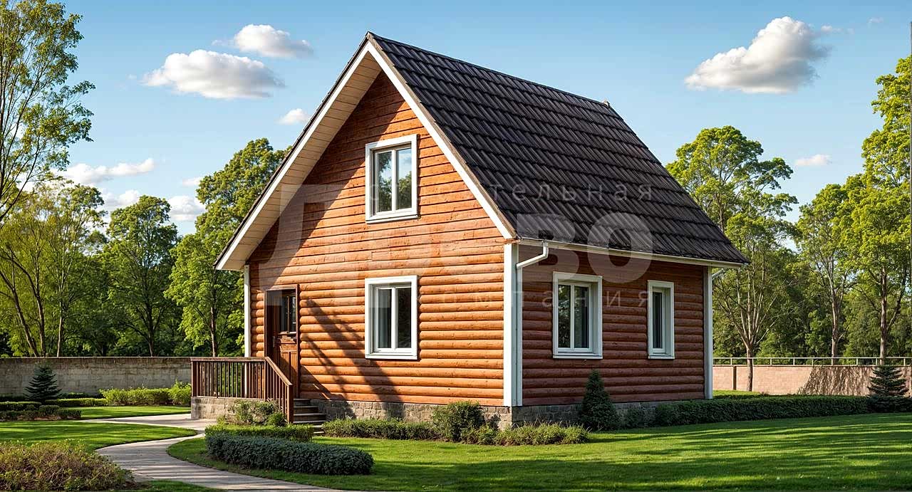 Дом проект из бруса Локи-11