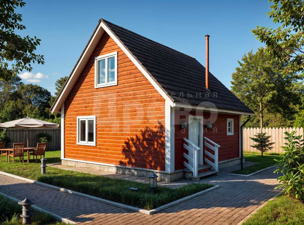 Дом проект из бруса Локи-7