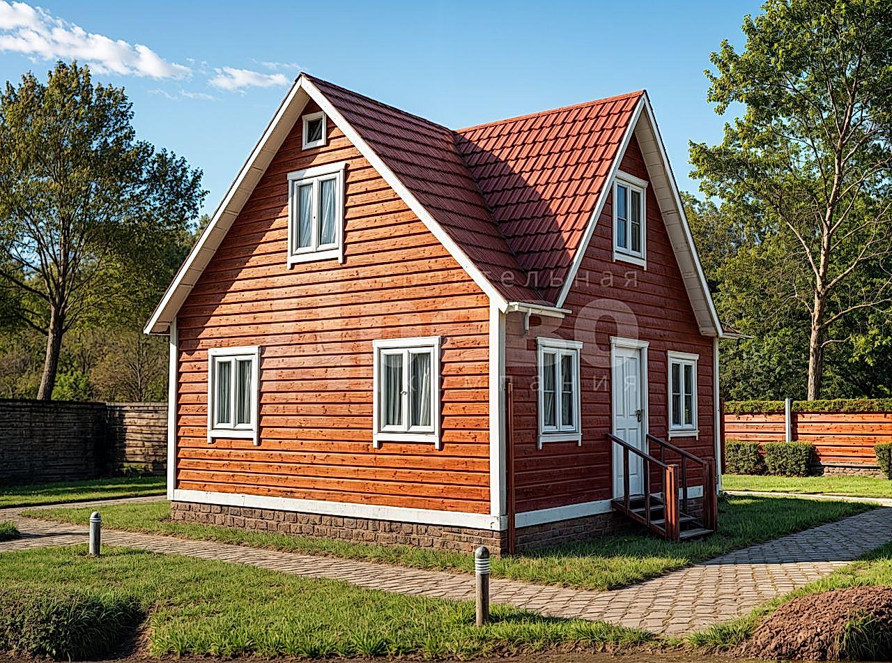 Дом проект из бруса Осирис-1