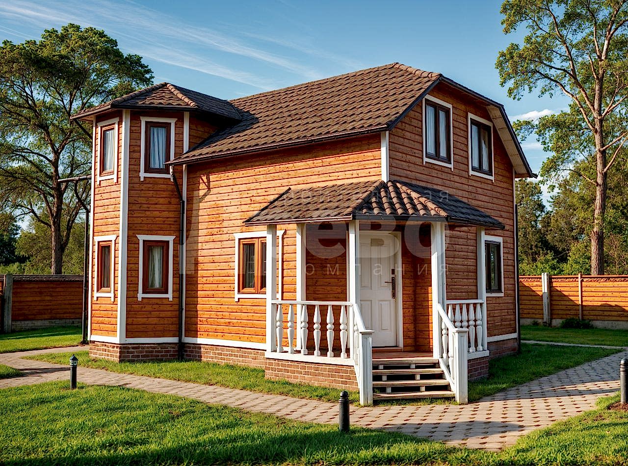 Дом проект из бруса Осирис-11